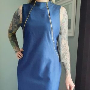 Calvin Klein Navy Dress Size 10 NWT